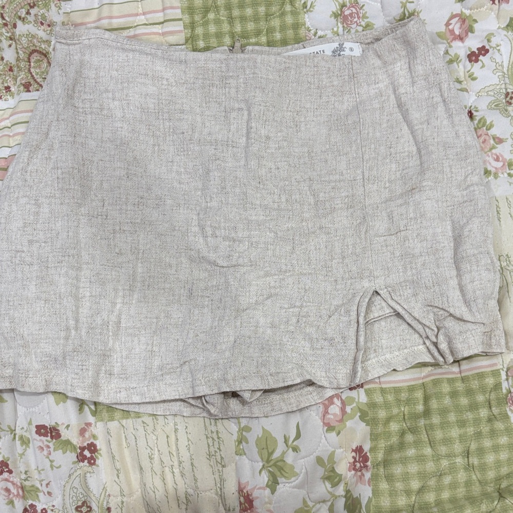 Altar'd State Natural Linen Fabric